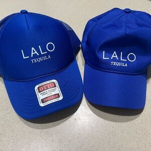 LALO Tequila Blue Trucker Hats Brand New Adjustable